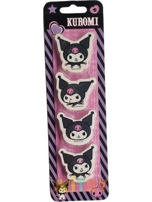 Keskin Color Kuromi Şekilli Silgi 4 Lü Set