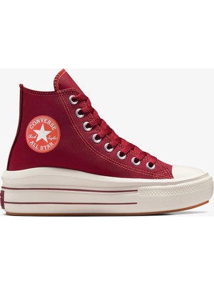 Converse Chuck Taylor All Star Move Kırmızı
