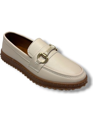 Cakgo Ayzen 1091-26 Cilt Deri Tokalı Anatomik Taban Kadın Babet