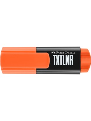 Faber-Castell Mini Textliner Fosforlu Kalem Turuncu 154215 (10 Lu Paket)