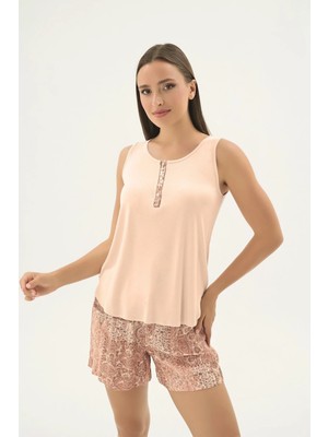 Sevim 17522 Kadın Şort Takım