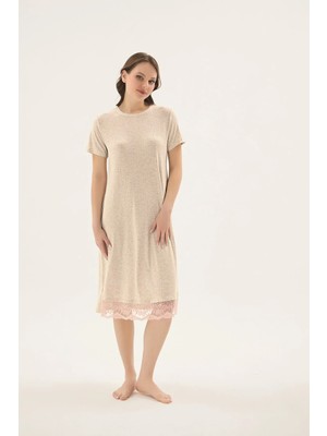 Sevim 17672 Kadın Uzun Gecelik