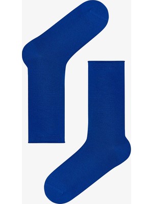 Penti Saks Mavi High Comfort Soket Çorap