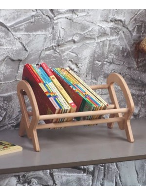 Ankebut Montessori Çocuk ve Yetişkinler Için Dekoratif Kitaplık