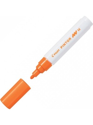  pilot pintor keçeli markör dekor boya kalemi (m) turuncu sw-pt-m-o (6 lı paket)