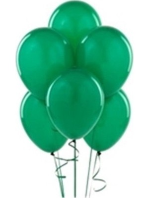 Balonevi Balon 10 İnch Baskı Yeşil 100 Lü 2,2 Gr (100 Lü Paket)