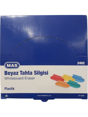  mas tahta silgisi karışık renk 2402 (24 lü paket)