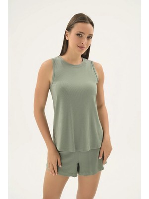 Sevim 17504 Kadın Şort Takım