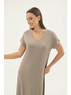 Sevim 17505 Kadın Uzun Gecelik