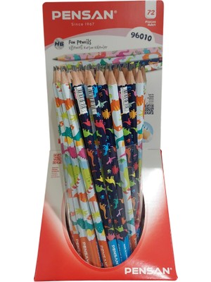 Pensan Dinazor Flimli Kurşun Kalem HB (72 Li Paket) Pe96010/72