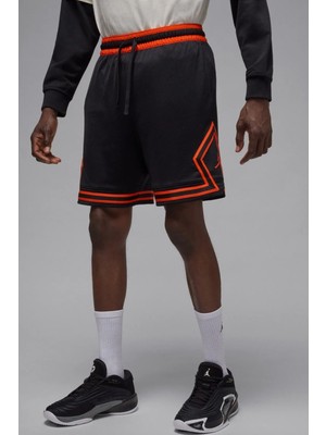Nike Active Jordan Dri Fit Woven Diamond Short Erkek Dokuma Antrenman Şort Siyah