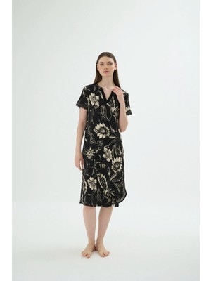 Sevim 17768 Kadın Uzun Gecelik