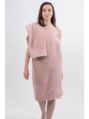 Isessia Pamuk 2'li Havlu Seti (70X140 ve 50X90) Yüksek Emici Banyo & El Yüz Havlusu | Çeyizlik Havlu Takımı