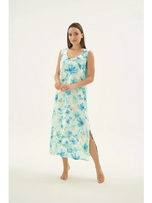 Sevim 17570 Kadın Uzun Gecelik