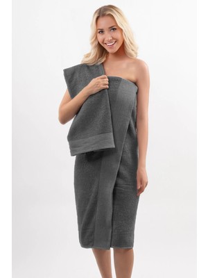 Isessia Pamuk 2'li Havlu Seti (70X140 ve 50X90) Yüksek Emici Banyo & El Yüz Havlusu | Çeyizlik Havlu Takımı