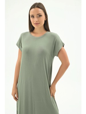 Sevim 17502 Kadın Uzun Gecelik