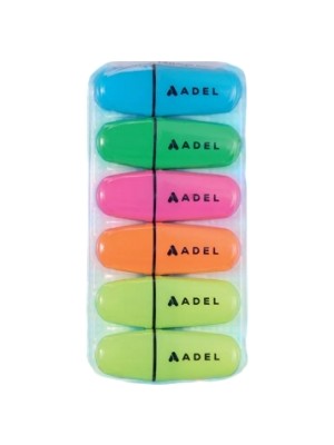  adel mini fosforlu kalem stantlı 70 li 2201000127000