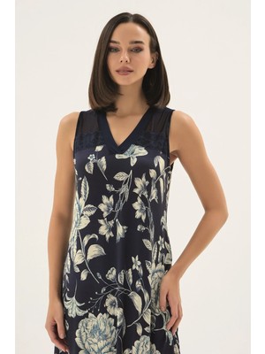 Sevim 17676 Kadın Uzun Gecelik