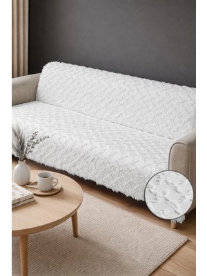 Decomia Home Eva Şönil Bohem Kaymaz Leke Tutmaz Şık Koltuk Örtüsü Koltuk Şalı (165X215 Cm)
