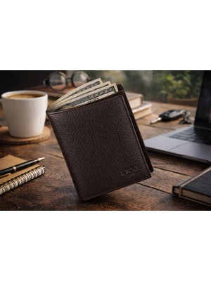 Legend Leather Diga 39 Hakiki Deri Dikey Erkek Cüzdan Kartlık