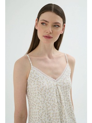 Sevim 17819 Kadın Ince Askılı Şort Takım