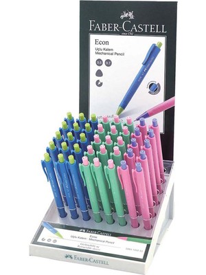 Faber-Castell Versatil Kalem Econ Soft T Combo 0.7 - 0.5 Mm Sta100X (100 Lü Paket)