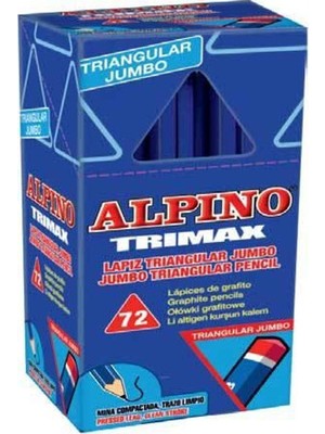 Alpino Jumbo Trimax Kurşun Kalem Ju-017 (72 Li Paket)