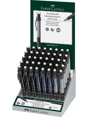 Faber-Castell Versatil Kalem 0,7 Mm Grip Plus (40 Li Stand) 5084130742000