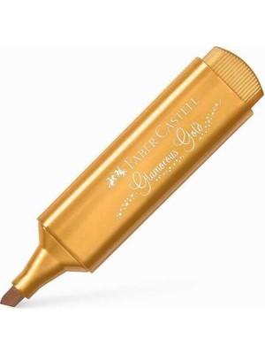 Faber-Castell Fosforlu Kalem Metalik Altın (10 Lu Paket) 5030154650