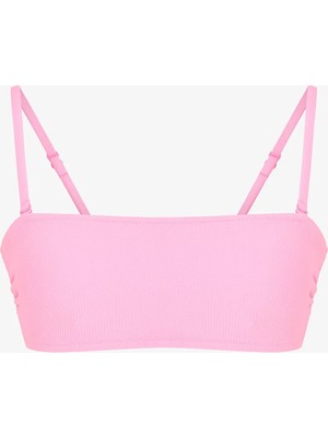 Penti Açık Pembe Missa Straplez Bikini Üstü