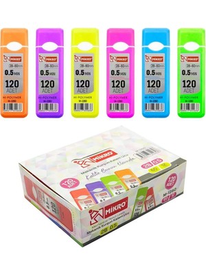 Micro Mikro 60 mm 120 Kalem Ucu 0,5 mm