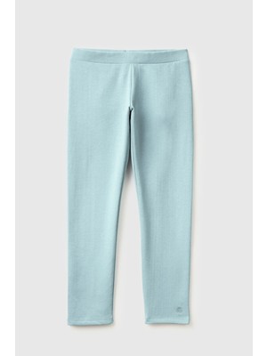 United Colors Of Benetton Su Yeşili Kadın / Kız Kj_logo Işlemeli Regulat Fit Tayt Model Kodu: 3K1CCF03M17H