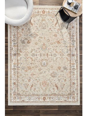 Venucci Home & Living Valencia %100 Polyester Vintage Modern  Dokuma Salon Oturma Odası Halısı