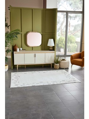 Gümüşsuyu Viera 18837 Dikdörtgen Akrilik Makine Halısı