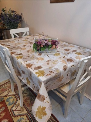 Başak Ev Tekstili Elyaflı Pvc Masa Örtüsü – Modern, Dayanıklı, Silinebilir ve Şık Görünüm