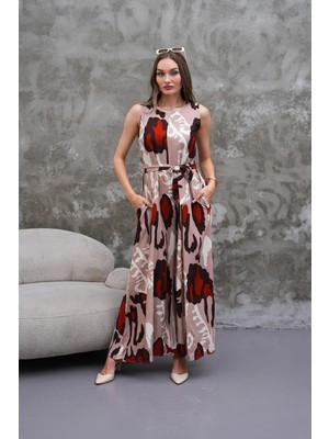 Navy Kolsuz Kuşaklı Tulum