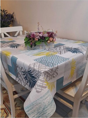 Başak Ev Tekstili Elyaflı Pvc Masa Örtüsü – Modern, Dayanıklı, Silinebilir ve Şık Görünüm