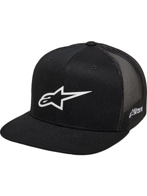 Alpinestars 3D Ageless Trucker Şapka Siyah  Beyaz