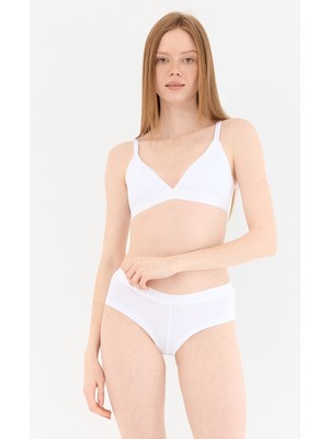 Naphor Touch Beyaz Üçgen Sütyen