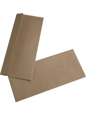 Doğan Diplomat Zarfı 105X240 Mm 90 Gr Kraft Silikonlu (500 Lü Paket)