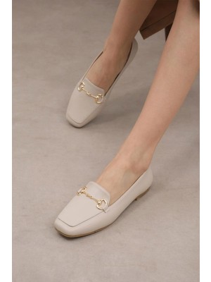 Mio Gusto Kayra Ten Rengi Metal Tokalı Kadın Babet