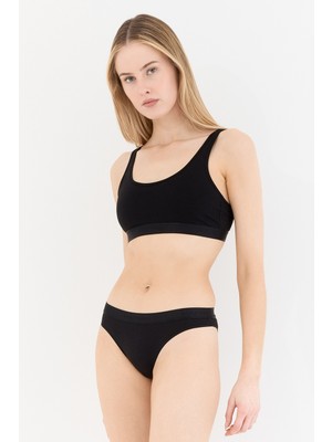 Naphor Touch Siyah Bralet Sütyen