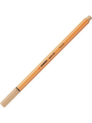 Stabilo Fineliner Point 88 İnce Keçe Uçlu Kalem 88 Point 0.4 Mm Ten Rengi 88/86 (10 Lu Paket)