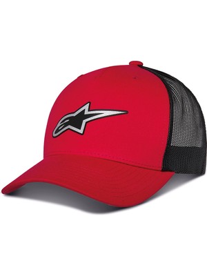 Alpinestars Reflect Ageless Trucker Şapka Kırmızı  Siyah