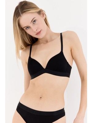 Naphor Touch Siyah Kaplı Balensiz Sütyen
