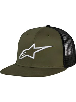 Alpinestars Corp Trucker Şapka Yeşil  Siyah