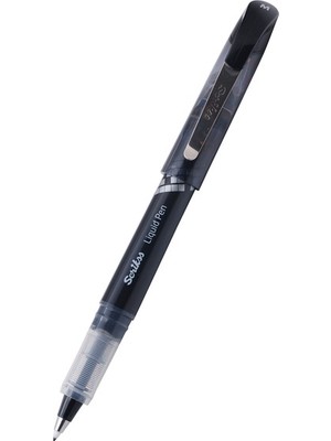 Scrikss Lp-68 Roller Kalem Liquid Pen Konik Uç Siyah (12 Li Kutu)