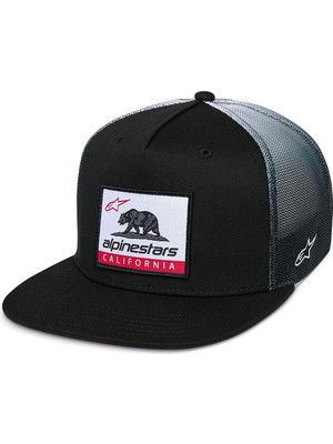 Alpinestars Cali Gradient Trucker Şapka Siyah  Beyaz