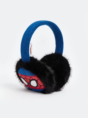 Lc Waikiki Lcw Accessorıes Mavi Spider-Man Baskılı Erkek Çocuk Pelüş Kulaklık