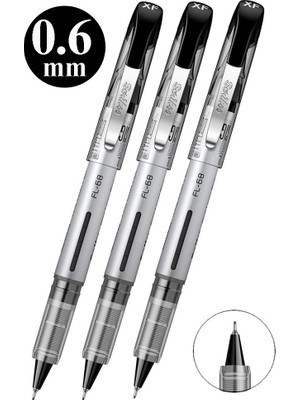 Artlantis Siyah Pilot Kalem Fl-68 3 Adet Scrikss Fine Liner Pilot Kalem 0.6mm Fineliner Uçlu Pilot Kalem Ince Su Bazlı Mürekkepli